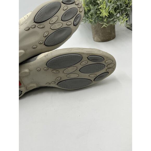 Prada Vintage Sneakers Trainers‎ Low Cut Sports Gray Beige Suede US Sz 8/38.5 - Picture 9 of 11